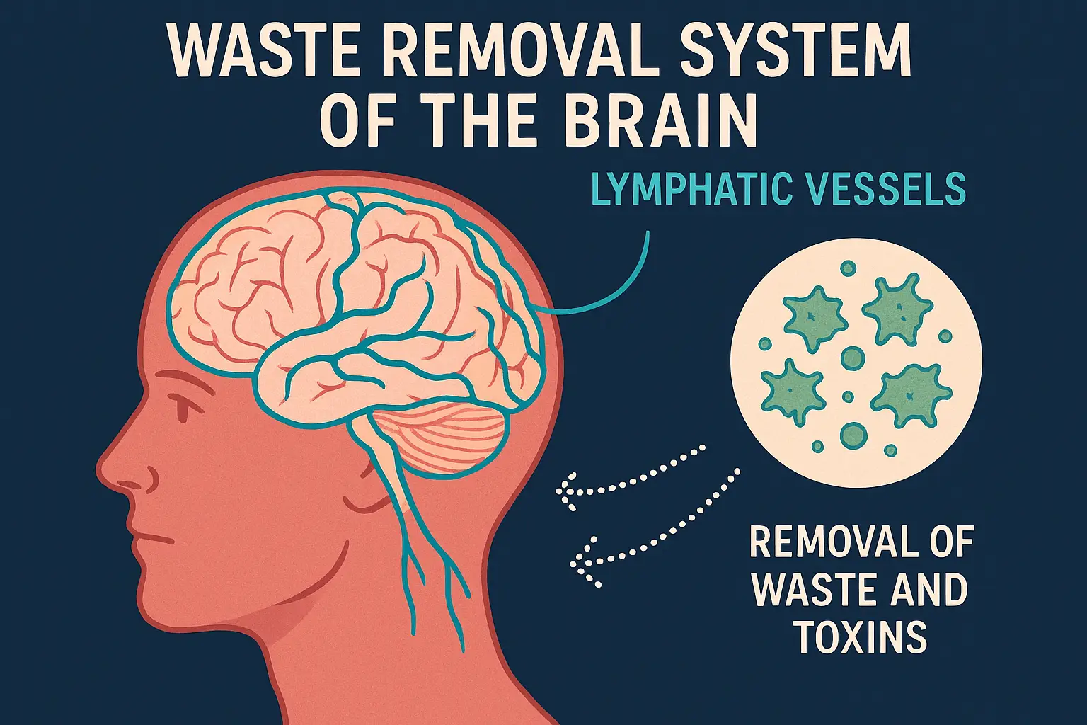 🧠 El sistema secreto de limpieza del cerebro: cómo tu mente se desintoxica mientras duermes