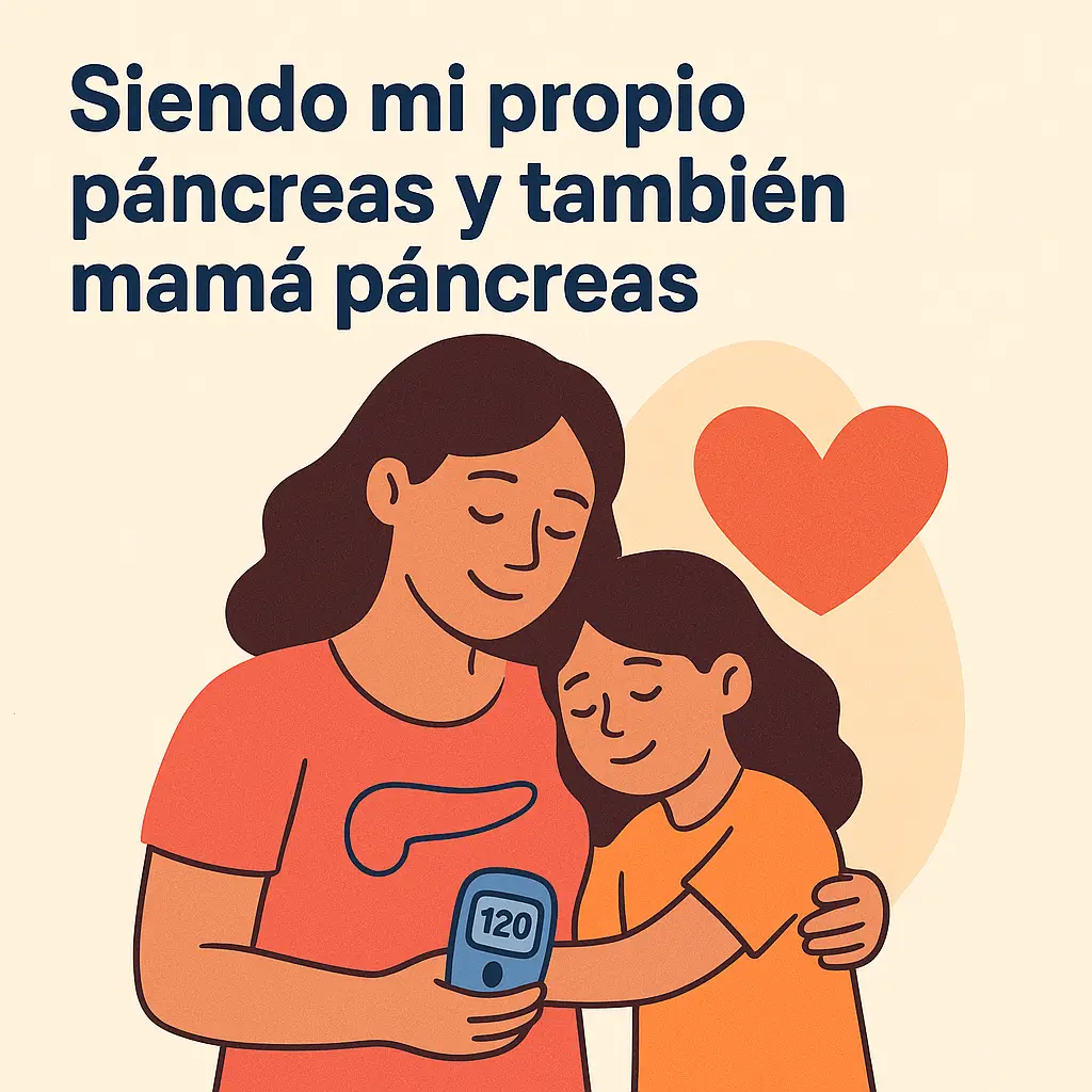 Siendo mi propio páncreas y ahora también mamá páncreas: un viaje real, emocional y lleno de aprendizajes con la diabetes